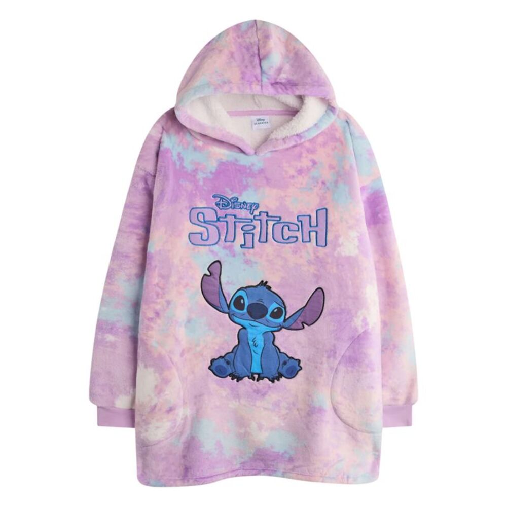 Lilo & Stitch Girls Stitch Blanket Hoodie / Multicolored
